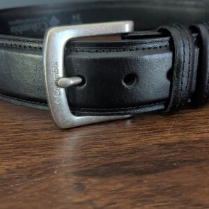 Columbia Black Belt with Silver Buckle